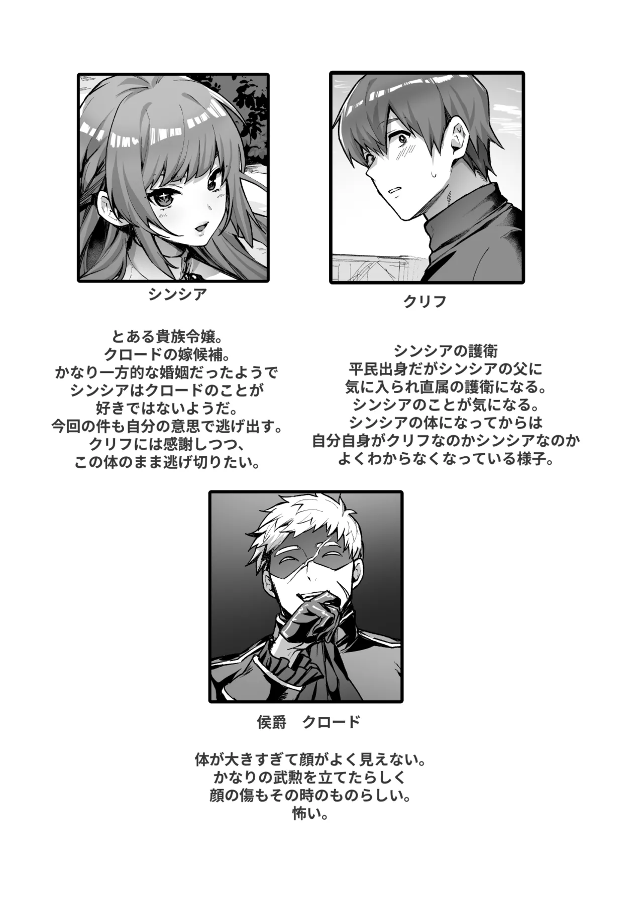 護衛騎士の入れ替わり女体化ミッション! Page.32
