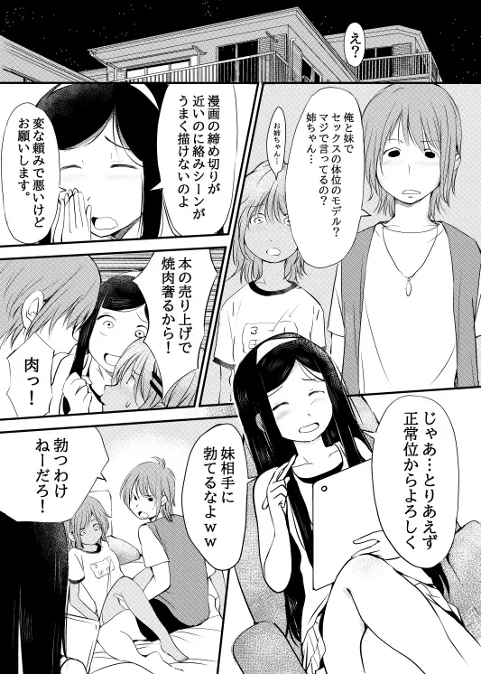 黒ギャルな妹がお姉ちゃんのおかげで何かに目覚めちゃう話 Page.2