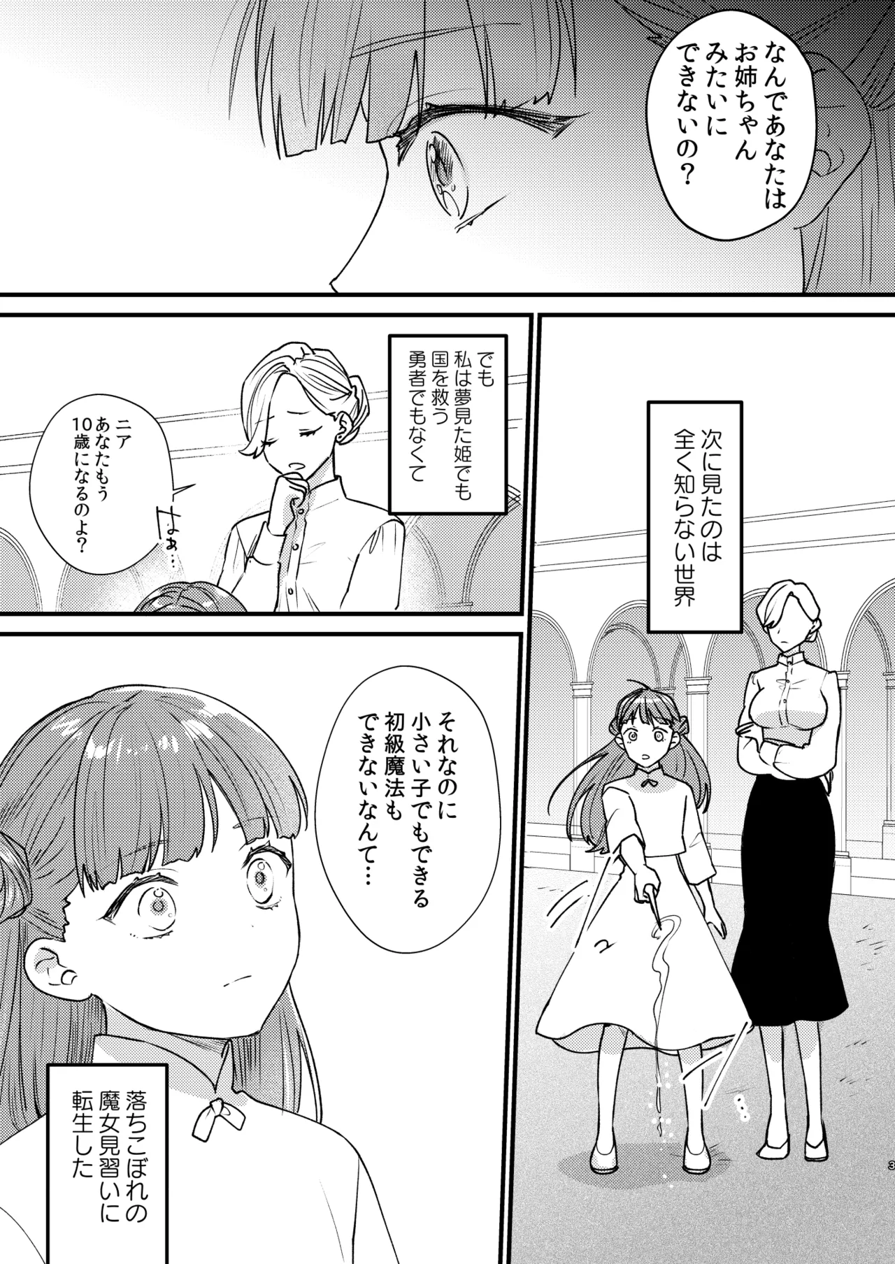 魔女に転生したら淫魔に愛されました。 Page.4