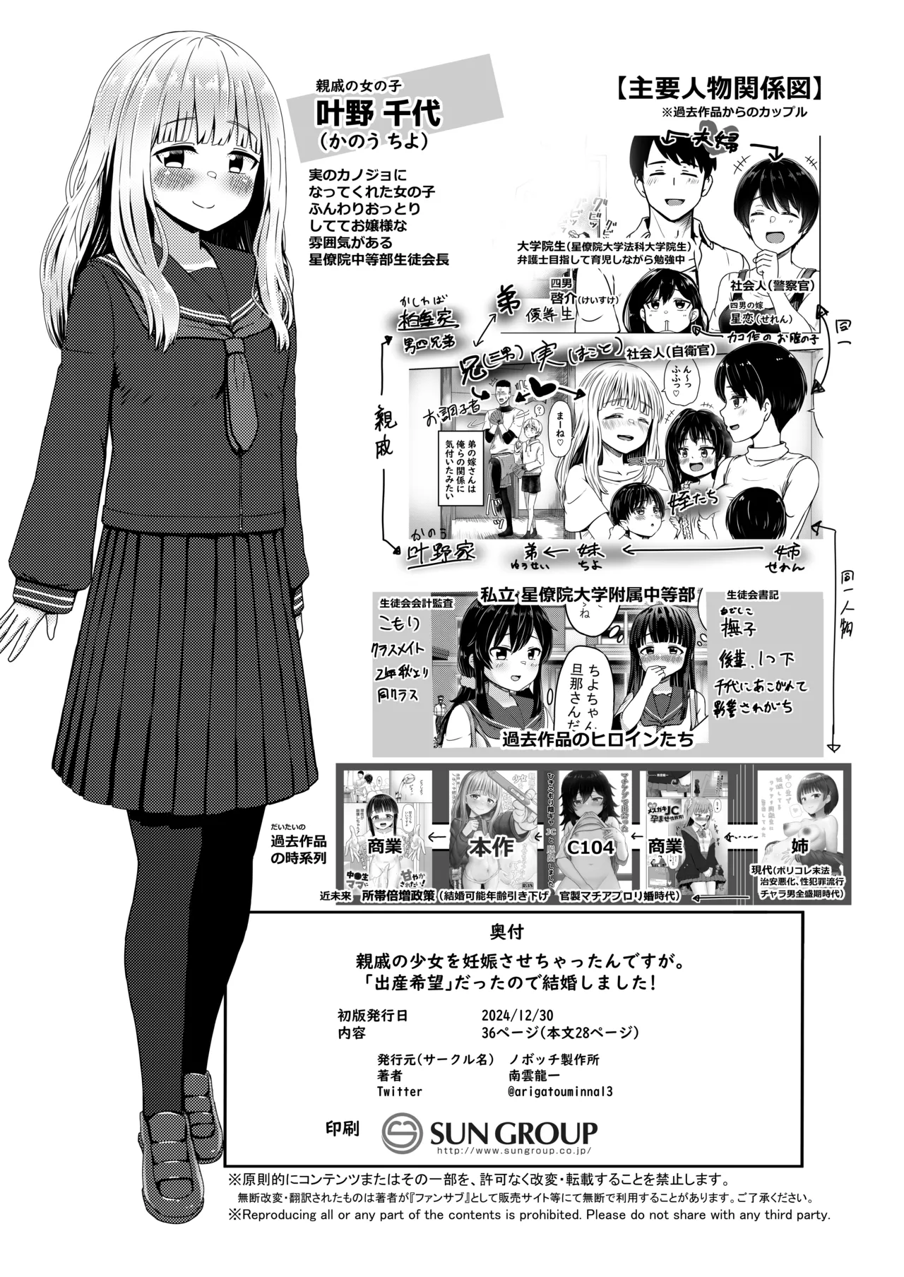 親戚の少女を妊娠させちゃったんですが。「出産希望」だったので結婚しました! Page.37