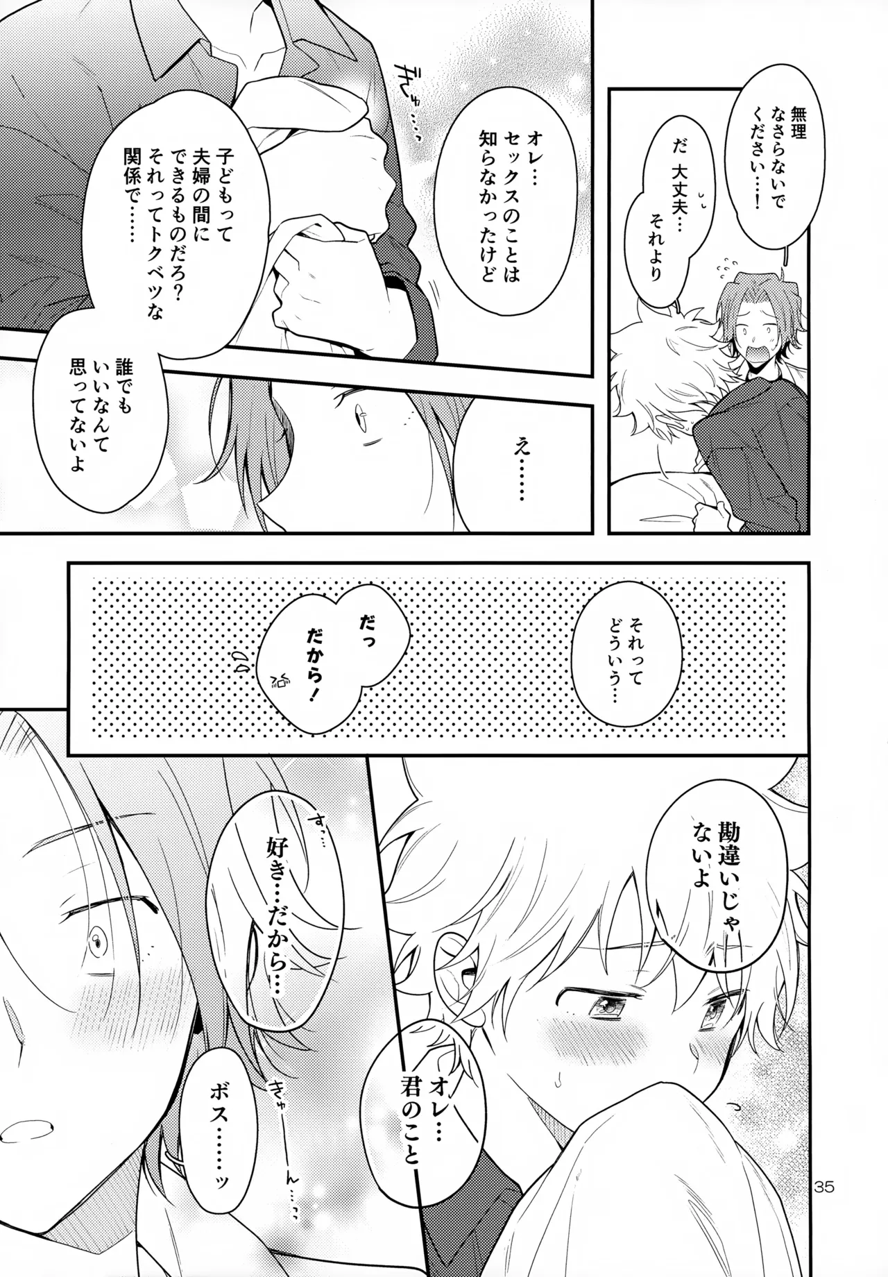 ×××しないと出られない部屋 Page.35