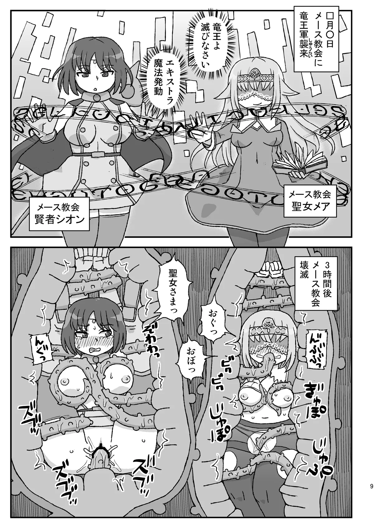 女冒険者を睡眠○するクソ宿~凶襲!竜王ギーラ~ Page.9