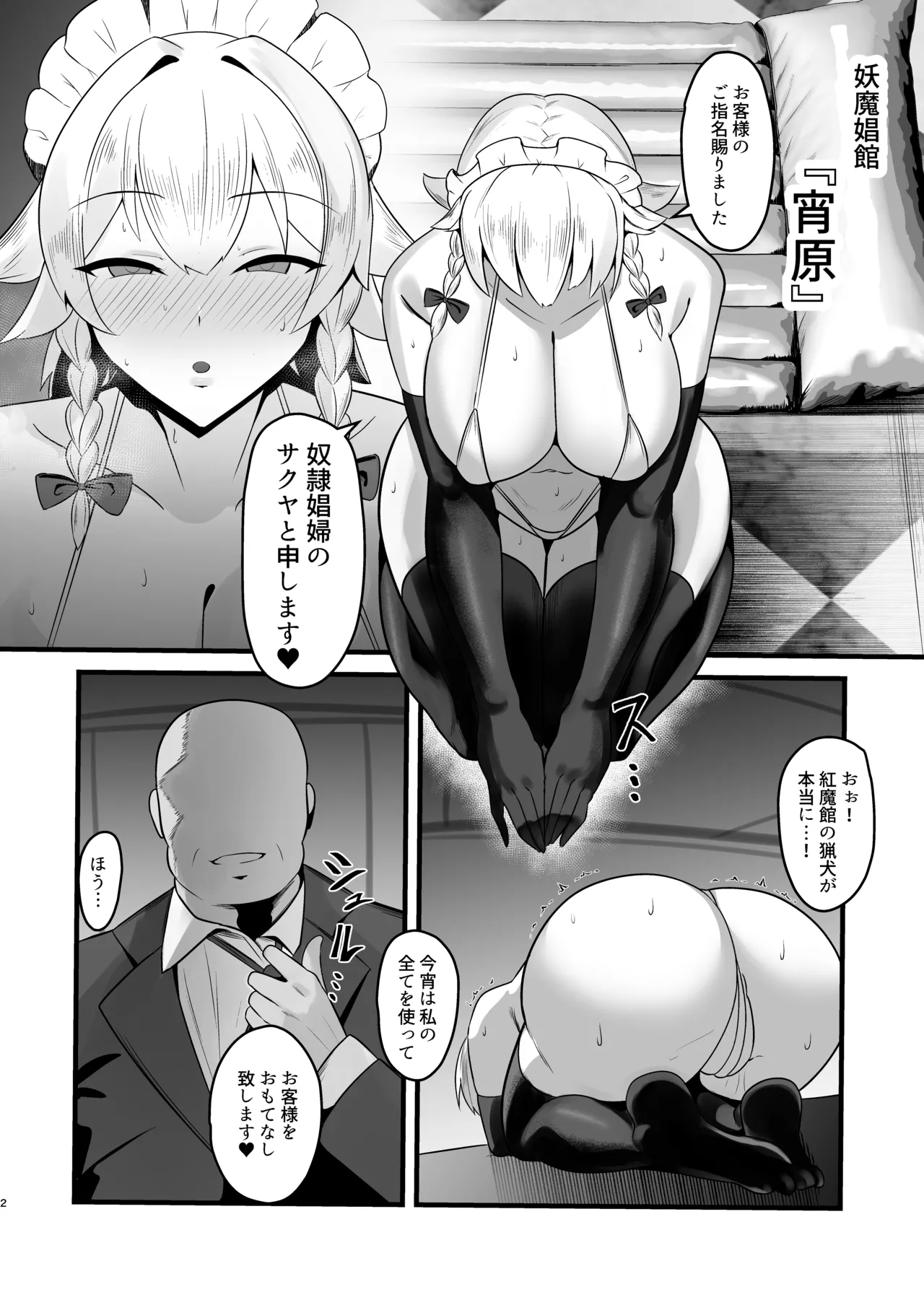 対魔忍サクヤ～奴隷娼館宵原編～ Page.3