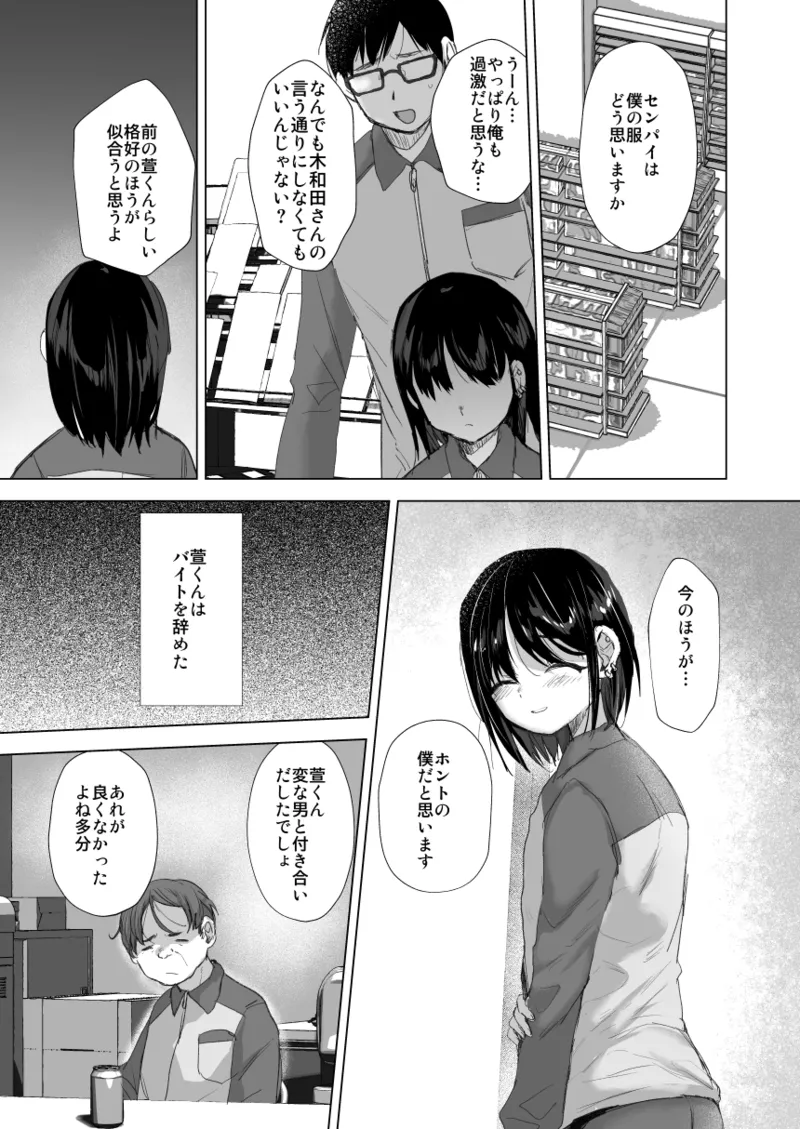 ただのバイトの後輩の萱くん Page.9