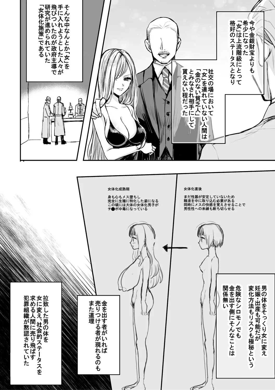 女体化快楽ディストピア～TS娘メス堕ちマゾ開花～ Page.180