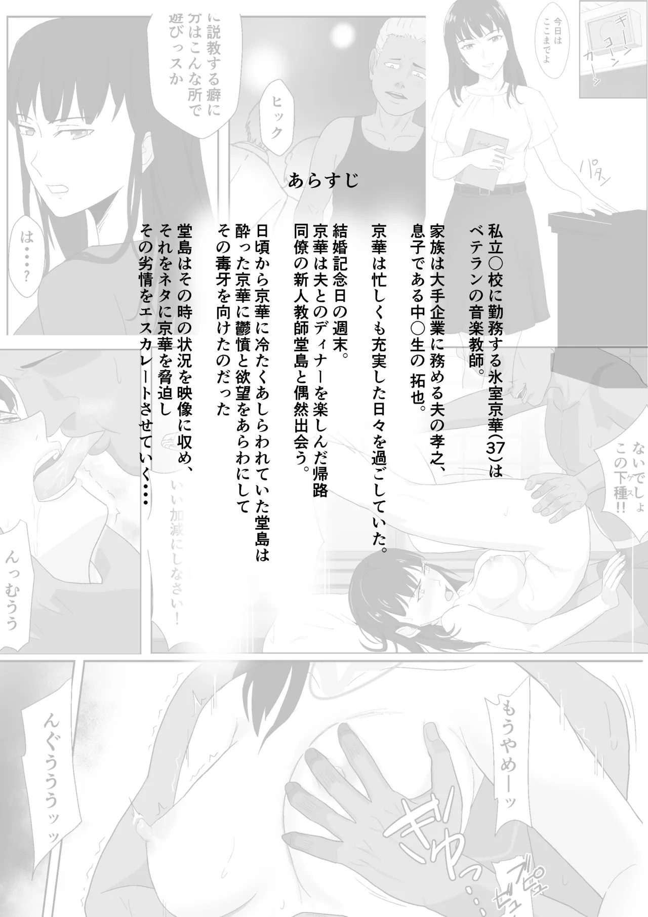 氷室京華はDQN教師にわからせられる！？2 Page.2