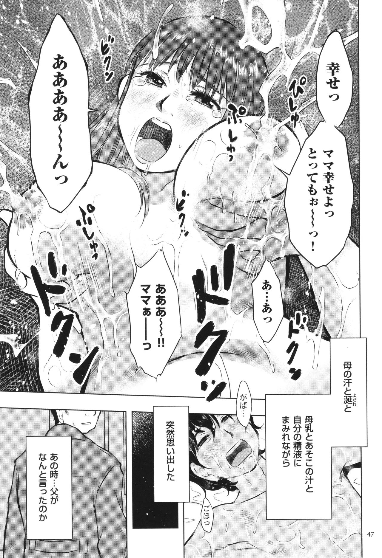 母子相姦日記 母さん、一度だけだから…。 Page.48