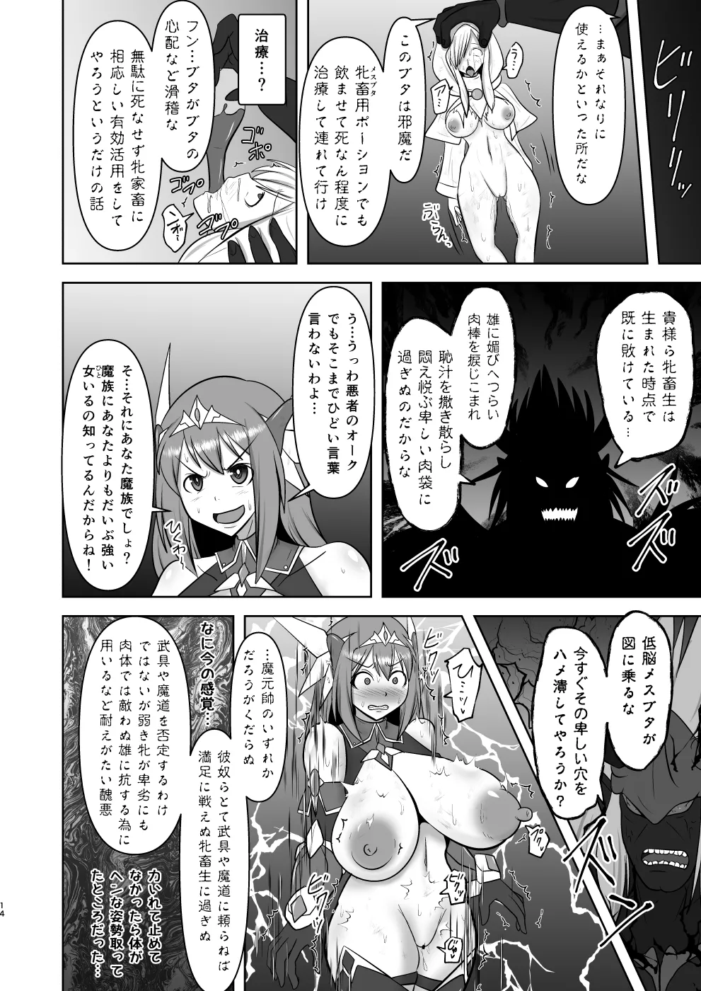 煌盾戦姫エルセイン 弱肉敗辱 Page.13