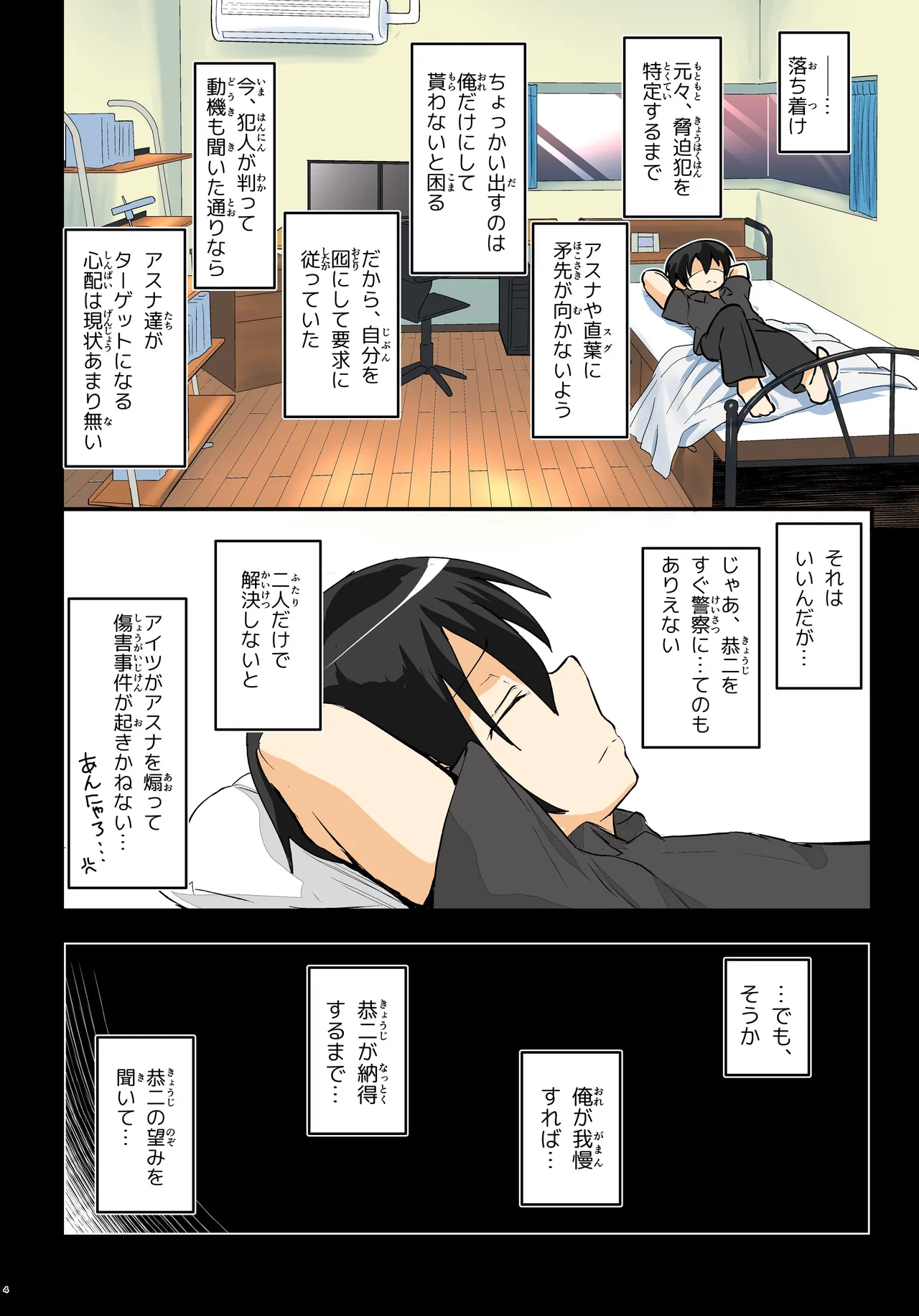 キリ娘ルート Another #09 補編 〜自宅アナニー編〜 Page.4