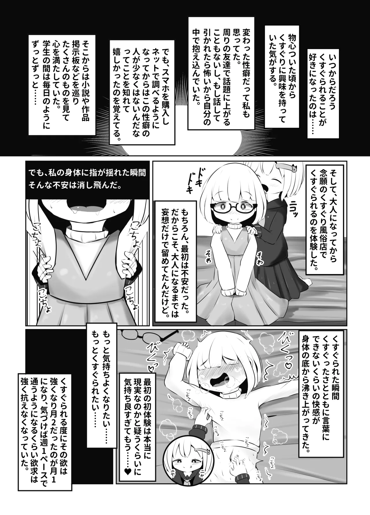 くすぐり中毒者の末路 CASE1 ~脱出ゲームの懸賞金に釣られて人生終了~ Page.3