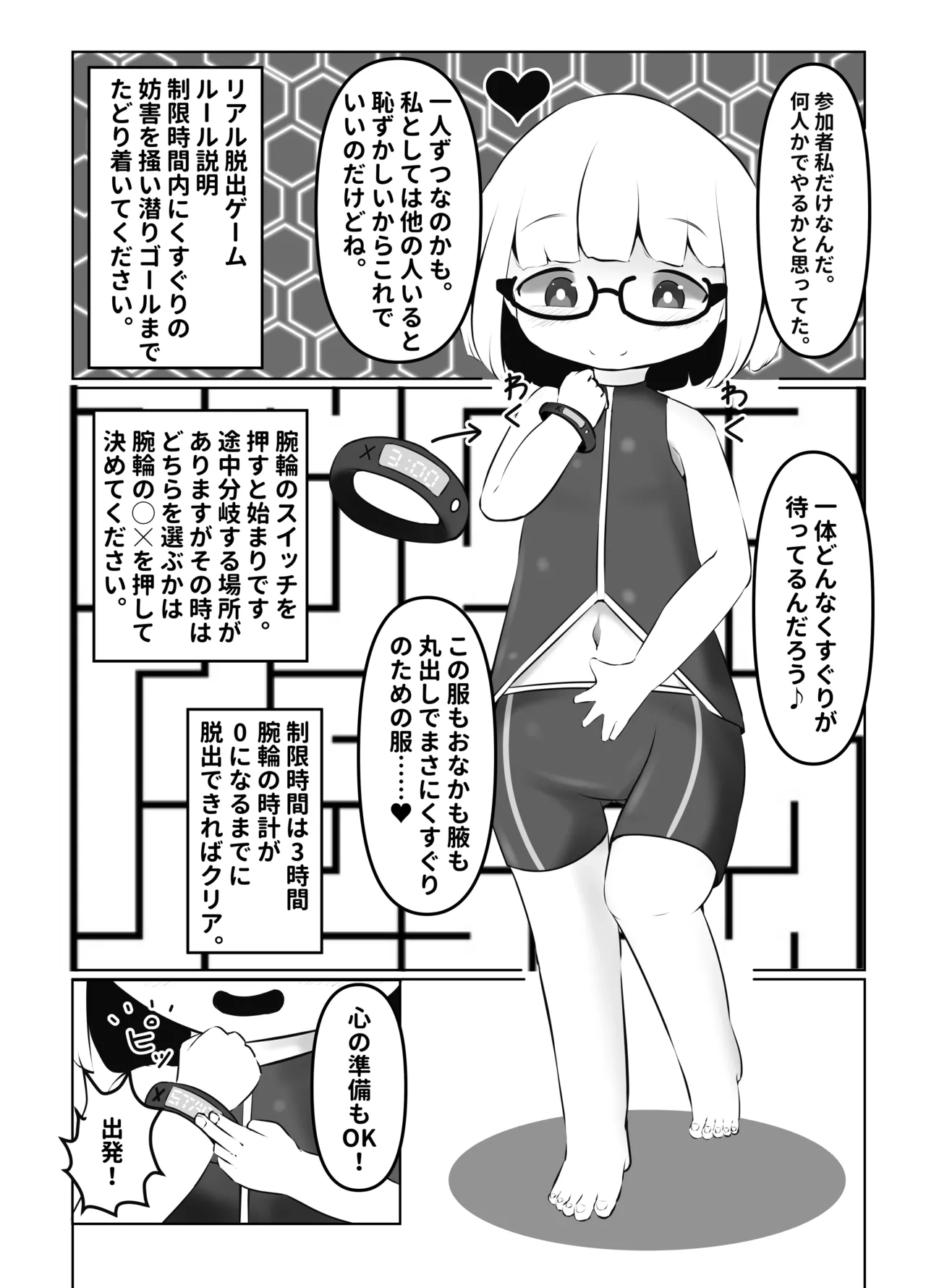 くすぐり中毒者の末路 CASE1 ~脱出ゲームの懸賞金に釣られて人生終了~ Page.5
