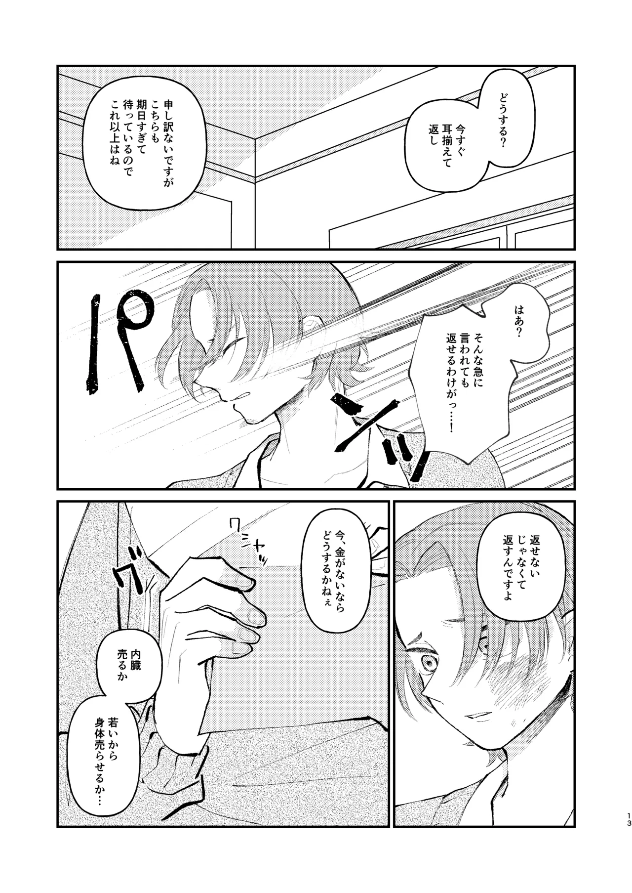 借金の肩代わりに抱かれています 始まり Page.13