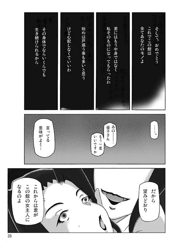 館にて。 第三話 Page.36