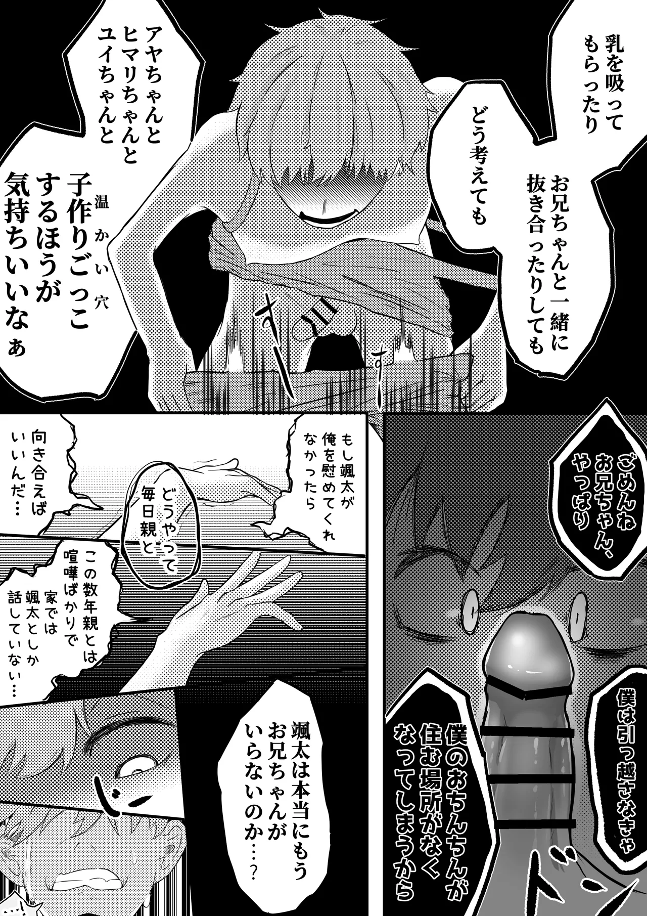 お兄ちゃん、僕の子供を産んでよ Page.19