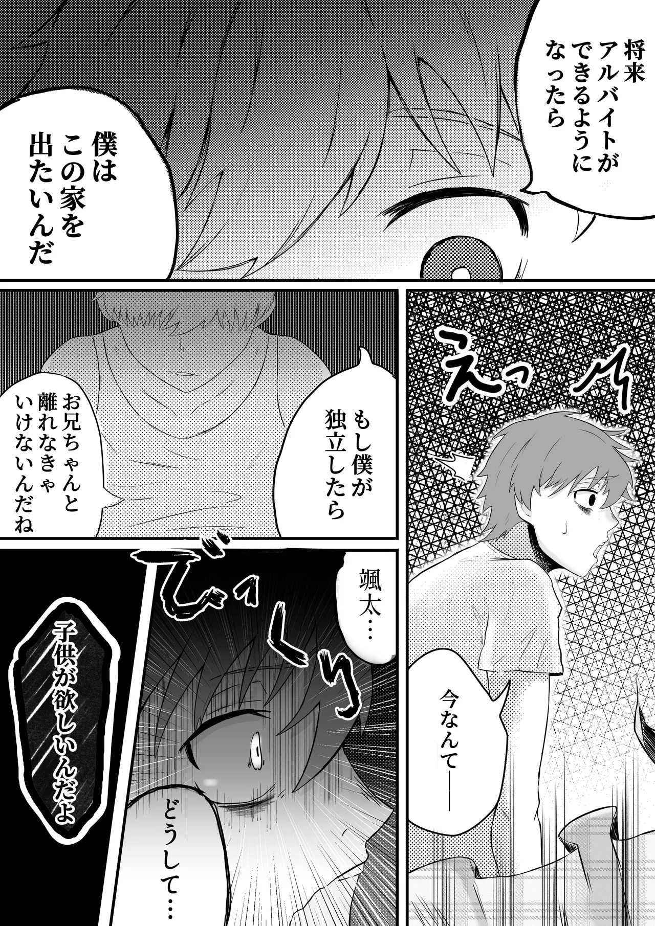 お兄ちゃん、僕の子供を産んでよ Page.6