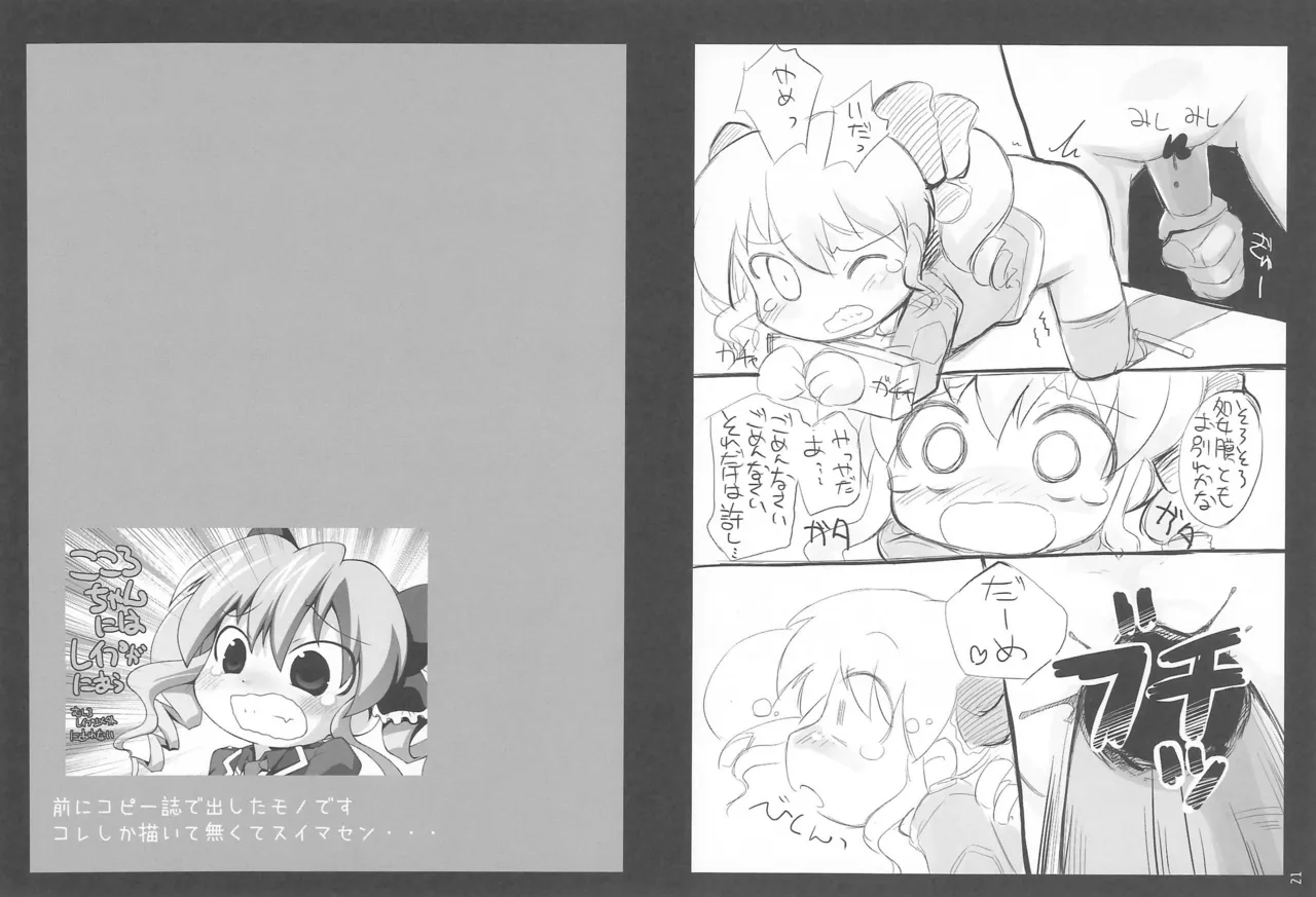 ぶん殴レイプこころちゃん Page.21