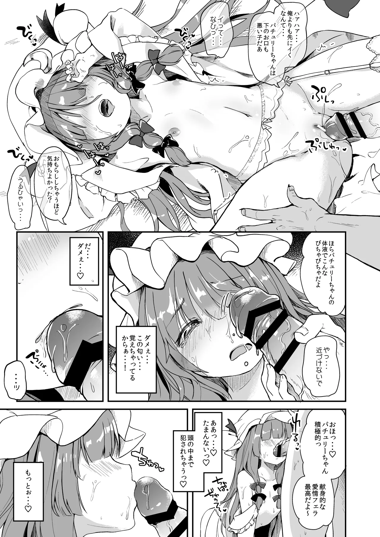 からくちパチュリーさま +おまけ本 Page.16