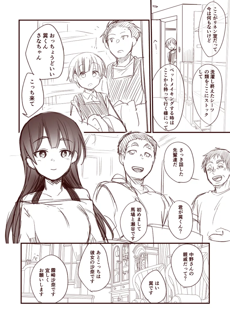 彼女と避暑地で泊まりでバイトなんてしたら寝取られるに決まってるじゃないですか!! Page.6