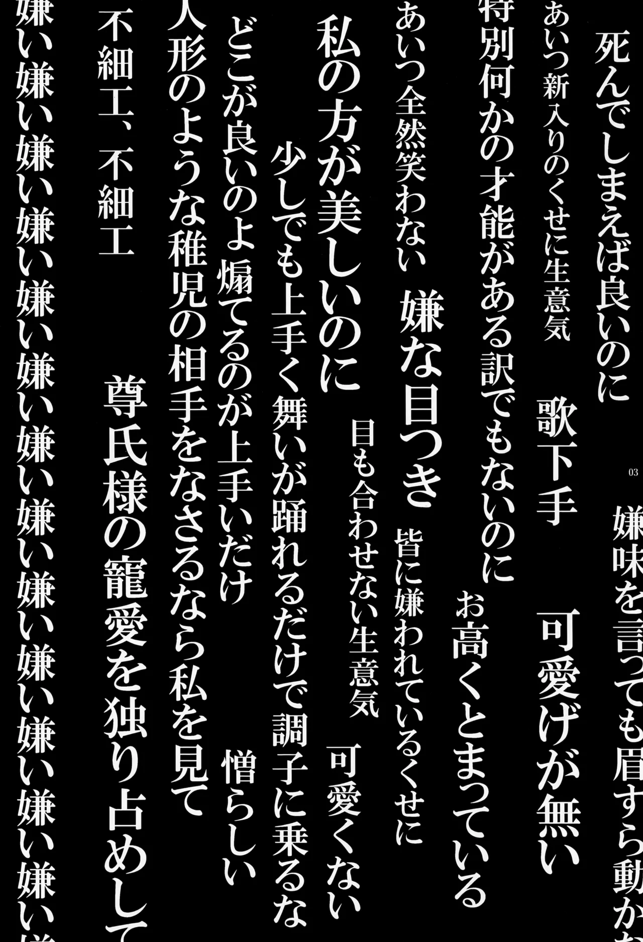 私は貴方の愛を信じない Page.3