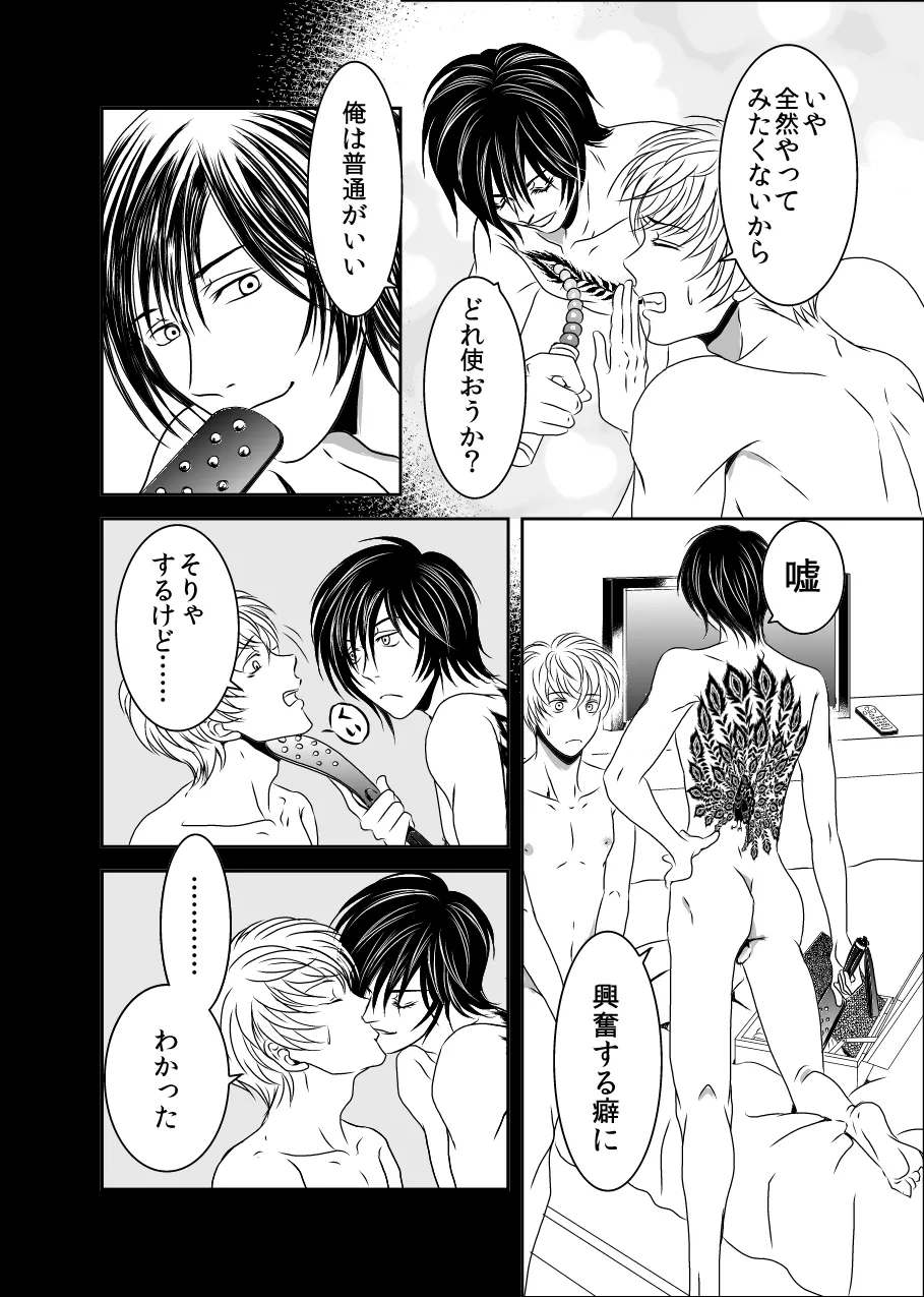 黒孔雀は囚われる。 SIDE-S Page.10