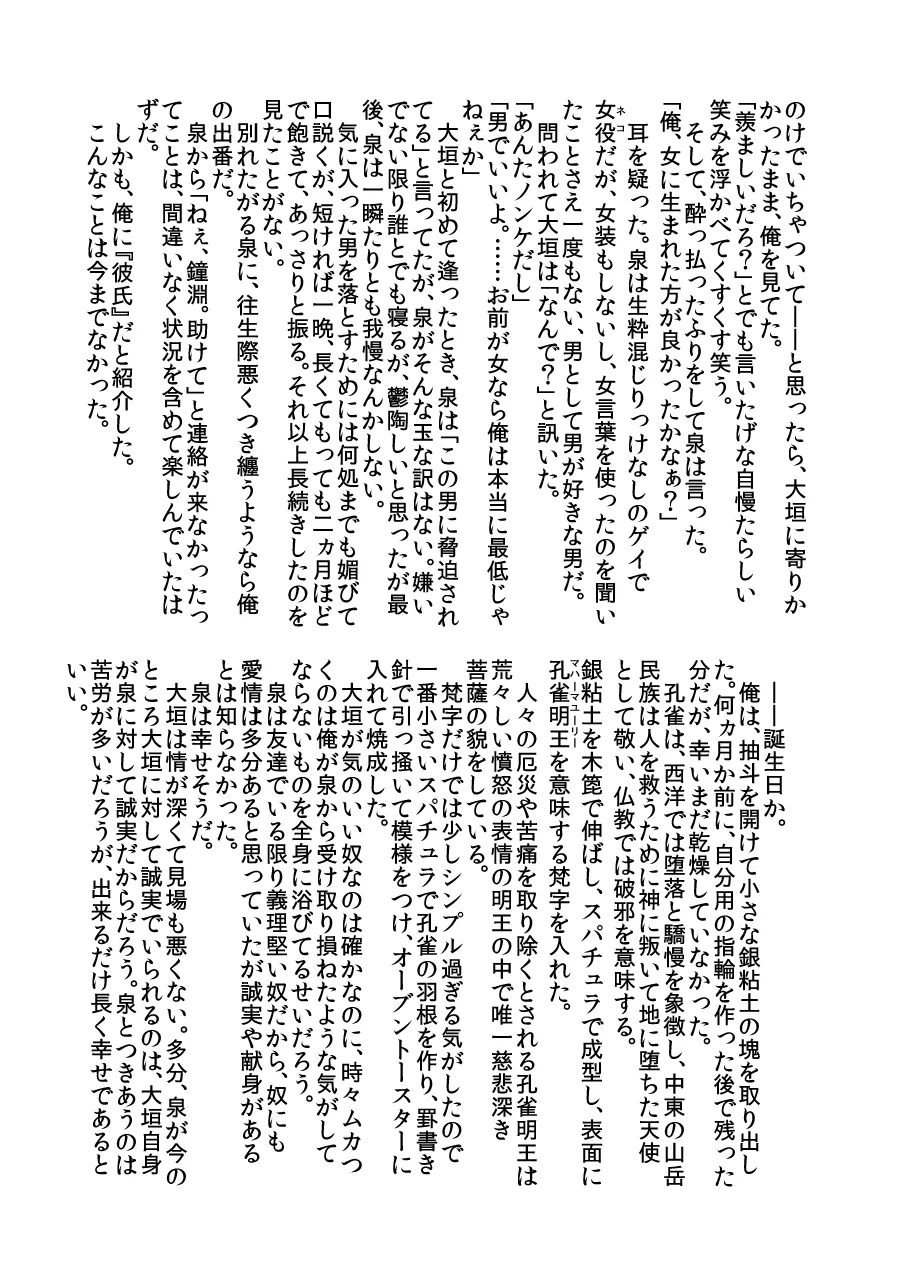 黒孔雀は囚われる。 SIDE-S Page.29