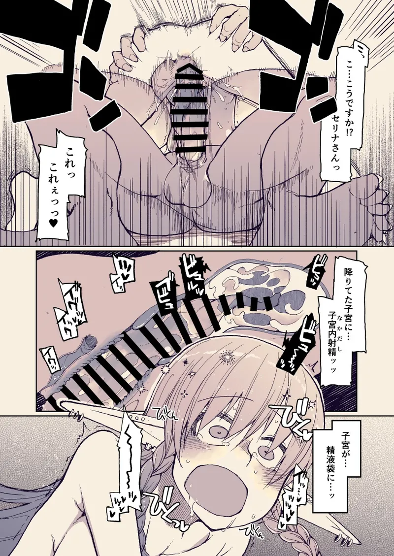 ドスケベエルフの異種姦日記 13 Page.14