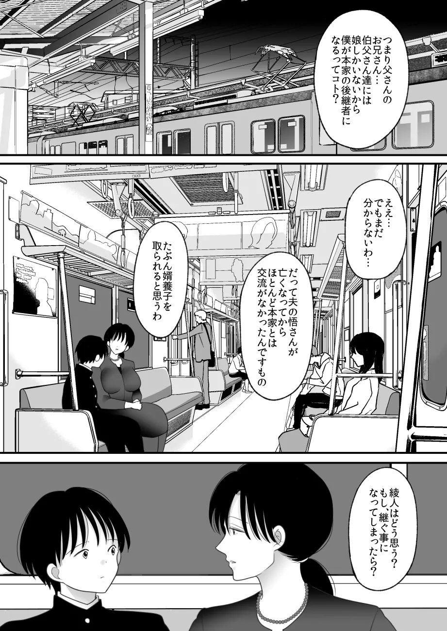 僕の母さんが親戚の伯父達に寝取られる Page.8