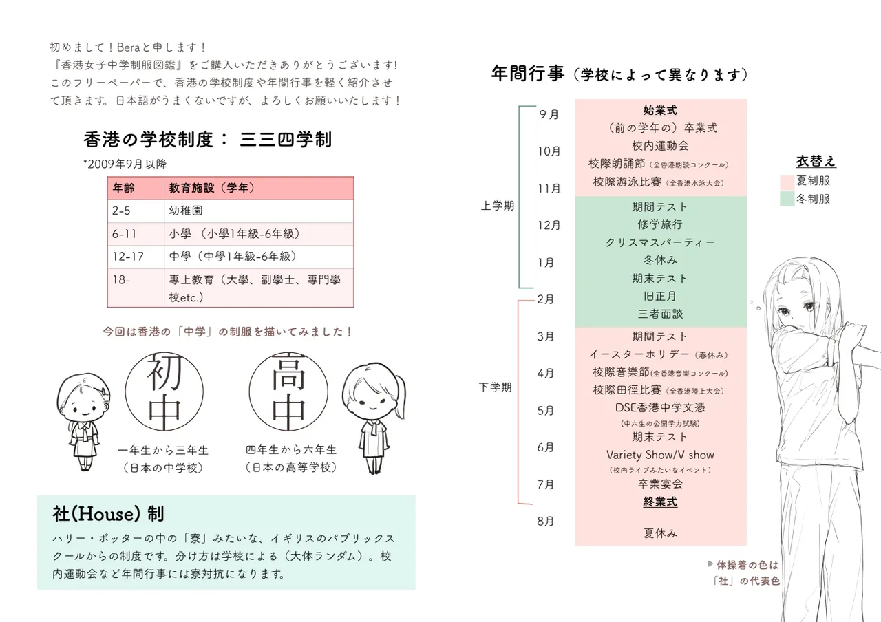 香港女子中学制服図鑑 Page.2
