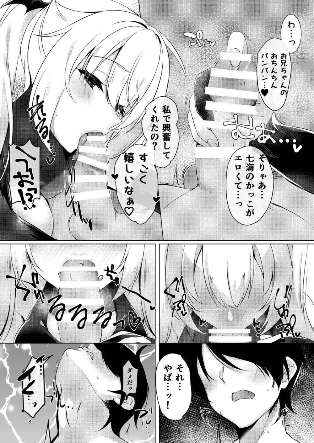 [カシスかぼす(ありあ。)] サキュバス(コス)の七海に搾り取られる話 (RIDDLE JOKER) [DL版] Page.7