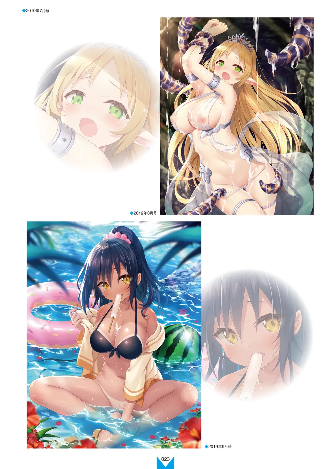 メガストア COVER ILLUSTRATIONS EX Page.25