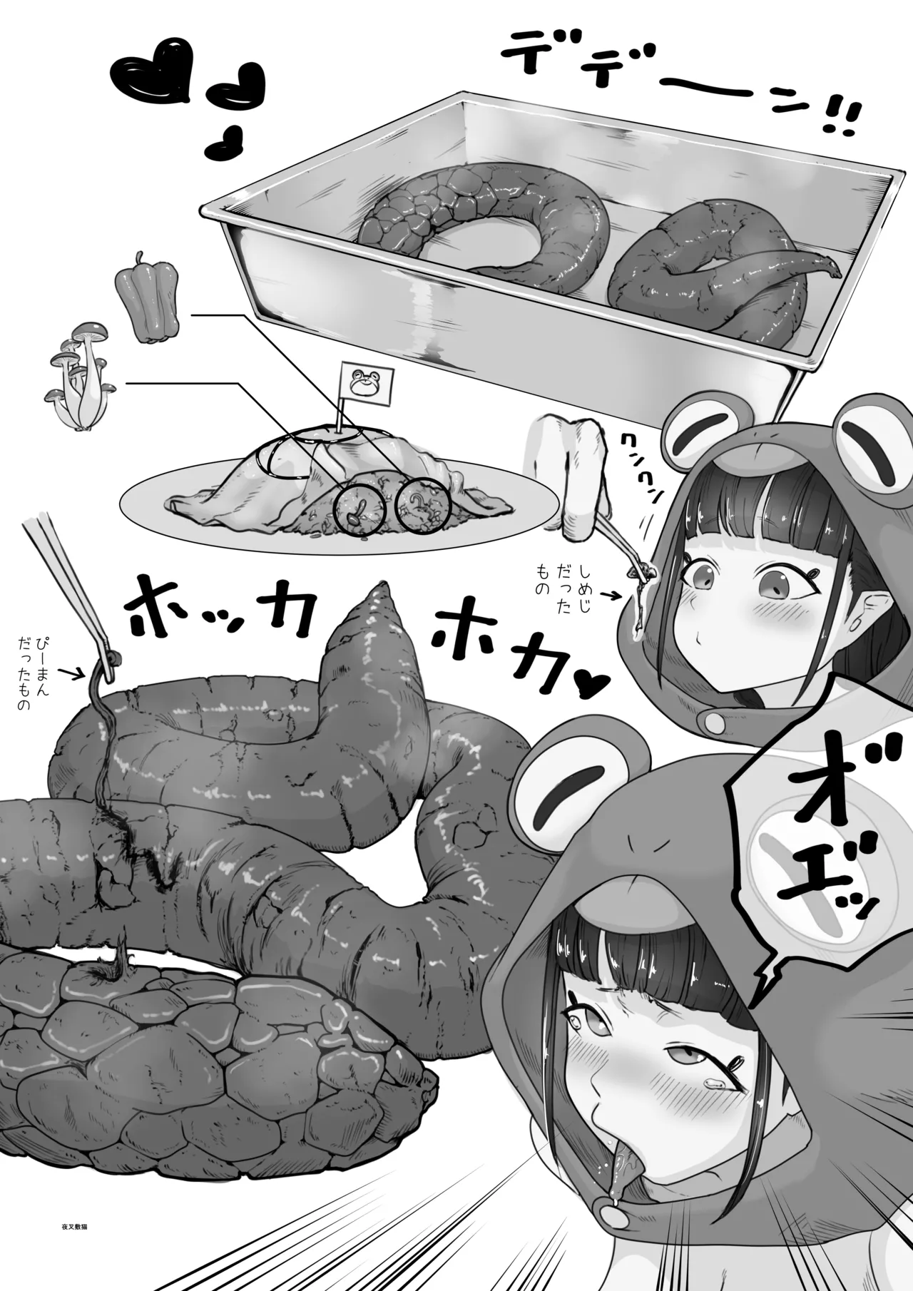 腹透蛙少女 -ハラスケカエルショウジョ- Page.12