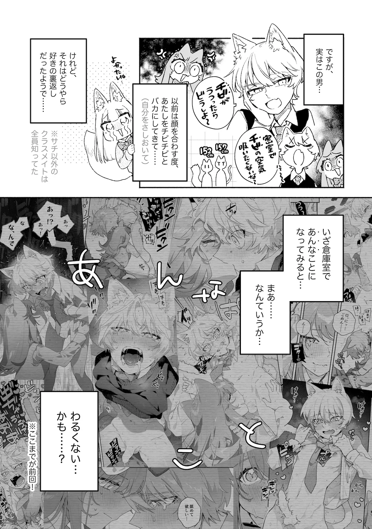 ♂が受け。ネコちゃん×ネコくん2 Page.3
