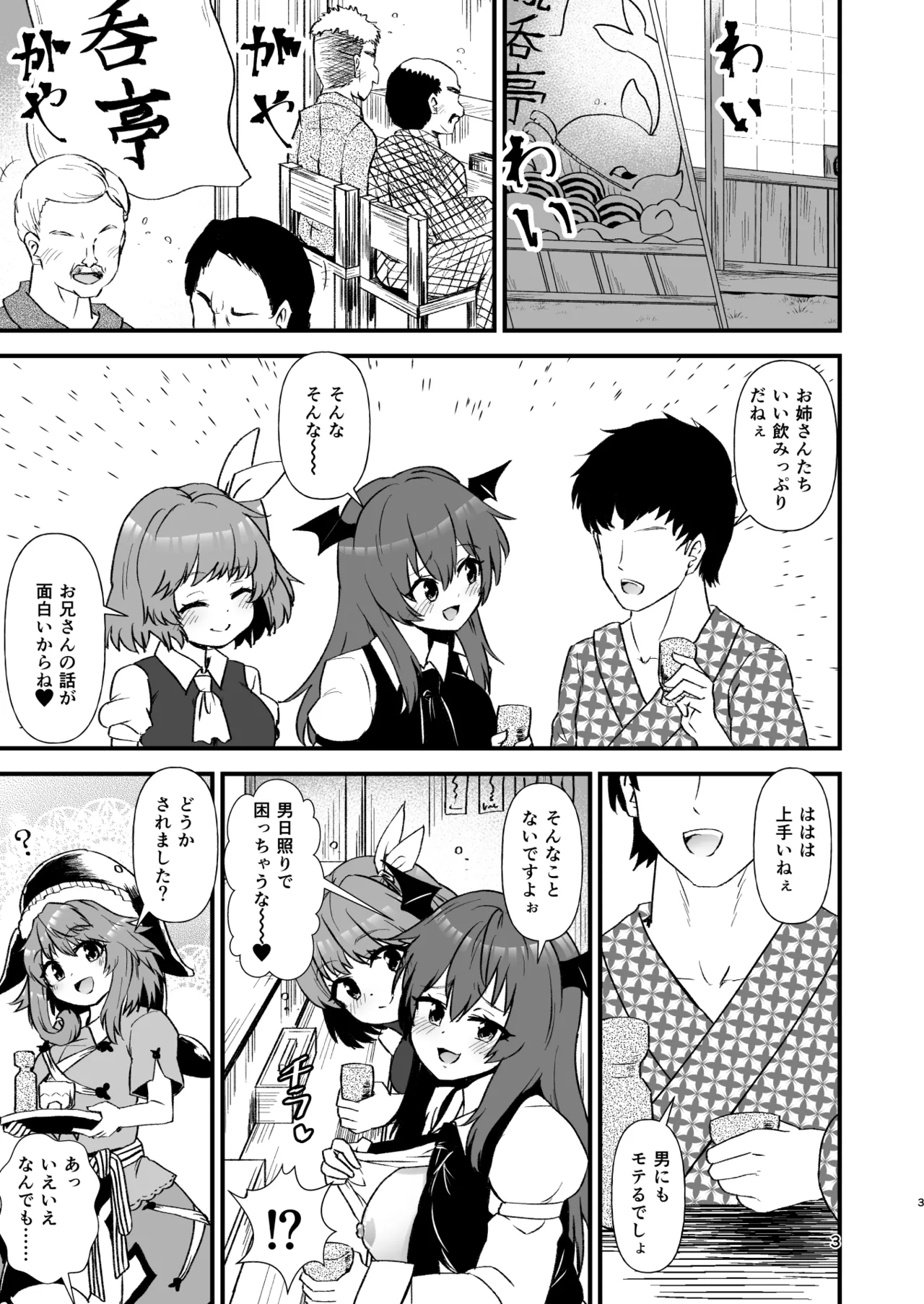 幻想郷エロ能力化異変27 東方淫乱乳籤 Page.3