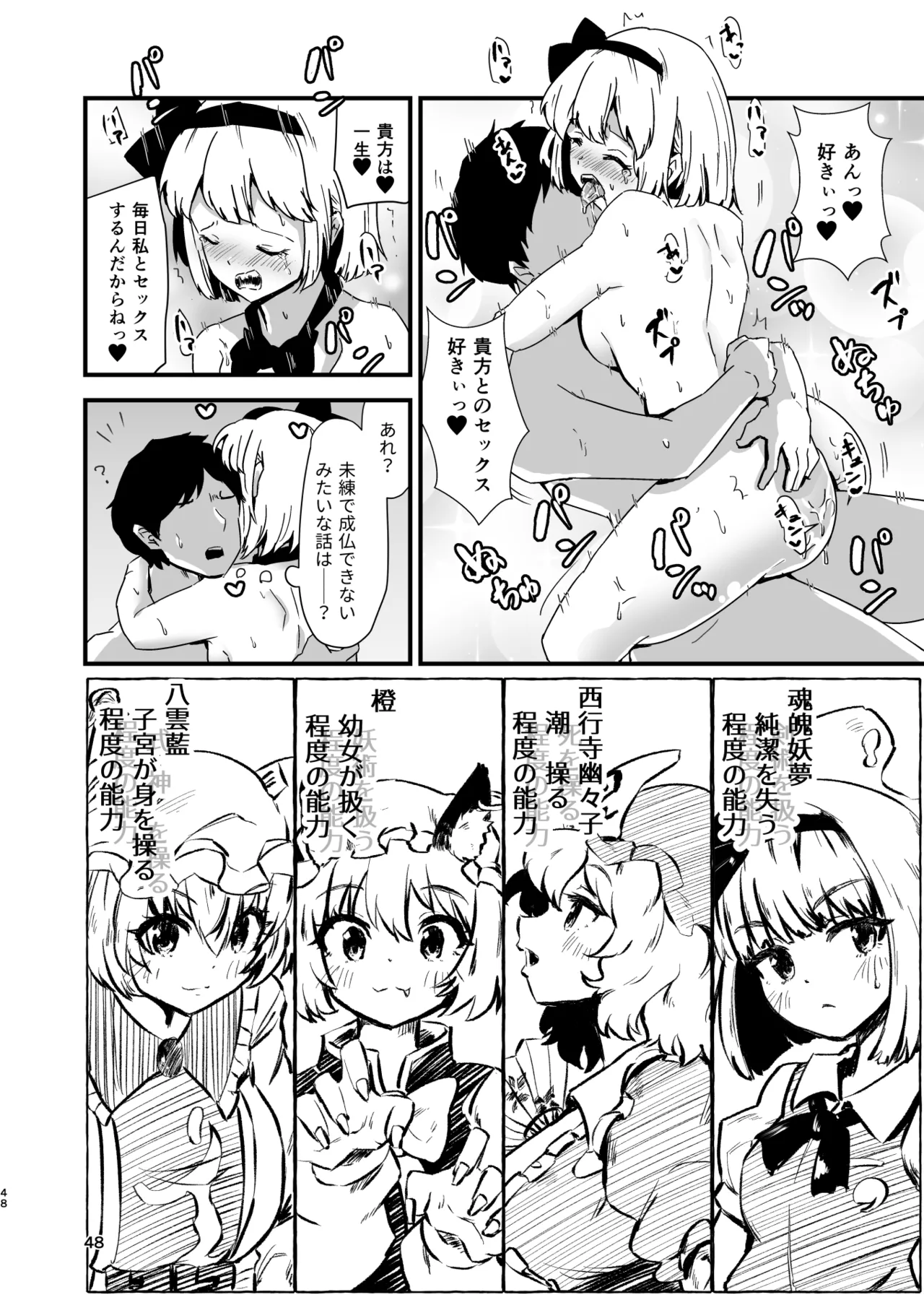 幻想郷エロ能力化異変 総集編D Page.48