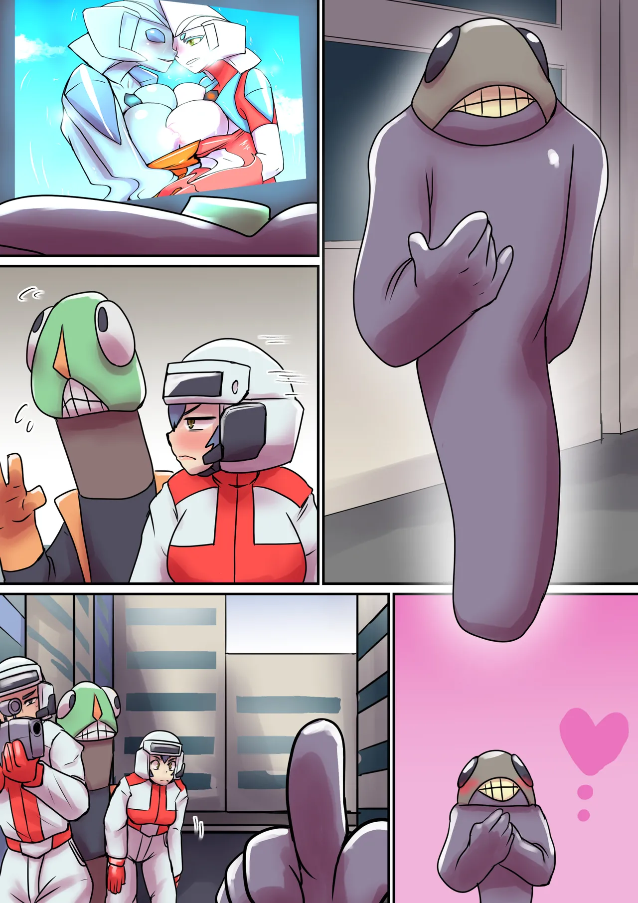 特撮ヒロインシリーズ ラスティ・コメット第6話「奪われた四肢」ontex Page.5