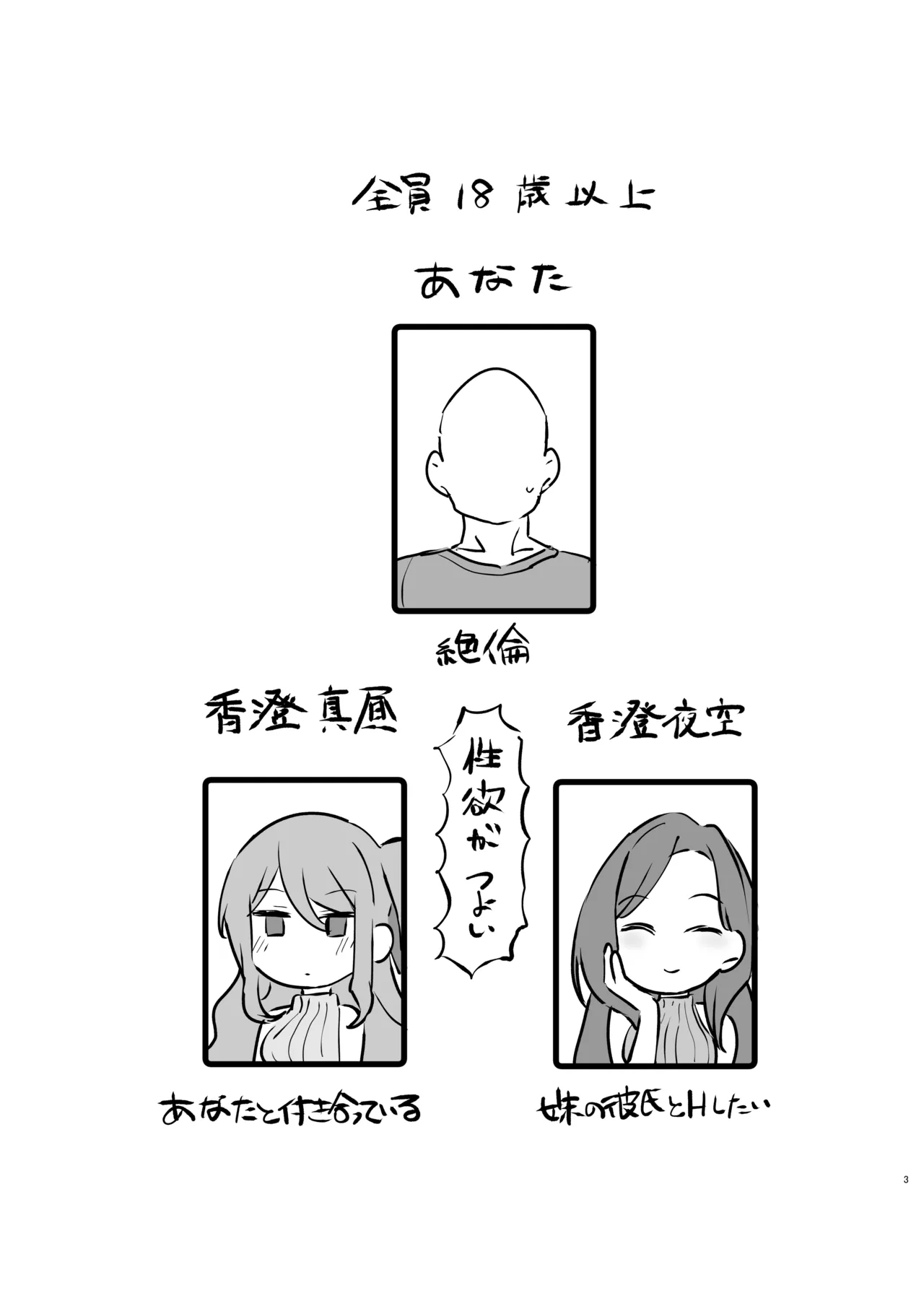香澄姉妹のえっち本 Page.2