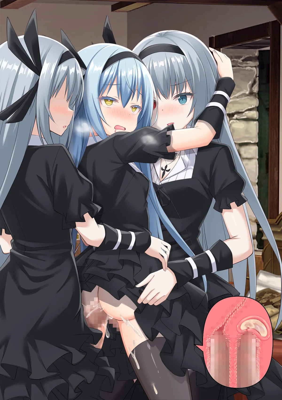 美少女ボディでゴスロリ魔王にレズ調教されメス堕ちした件 Page.241
