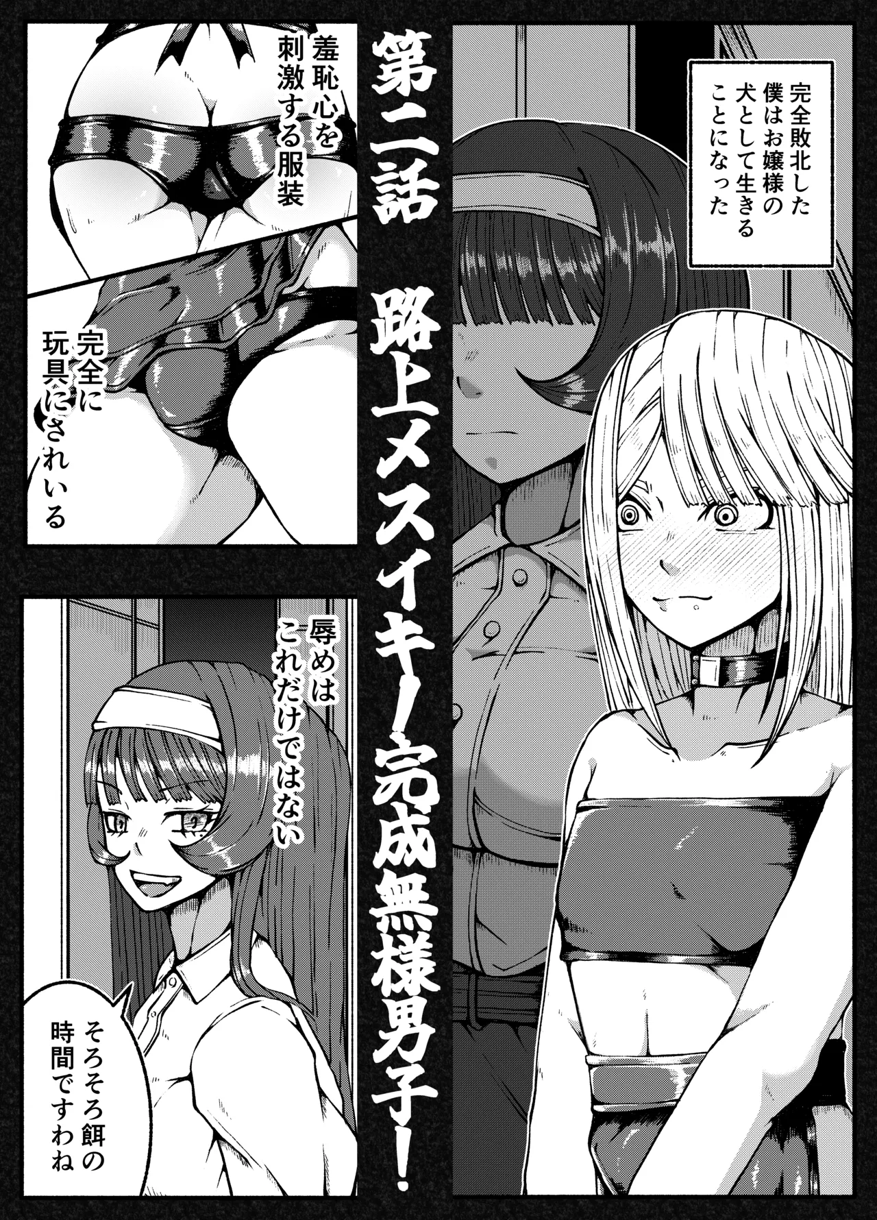 激闘ふたなりお嬢様VS格闘少年 Page.15