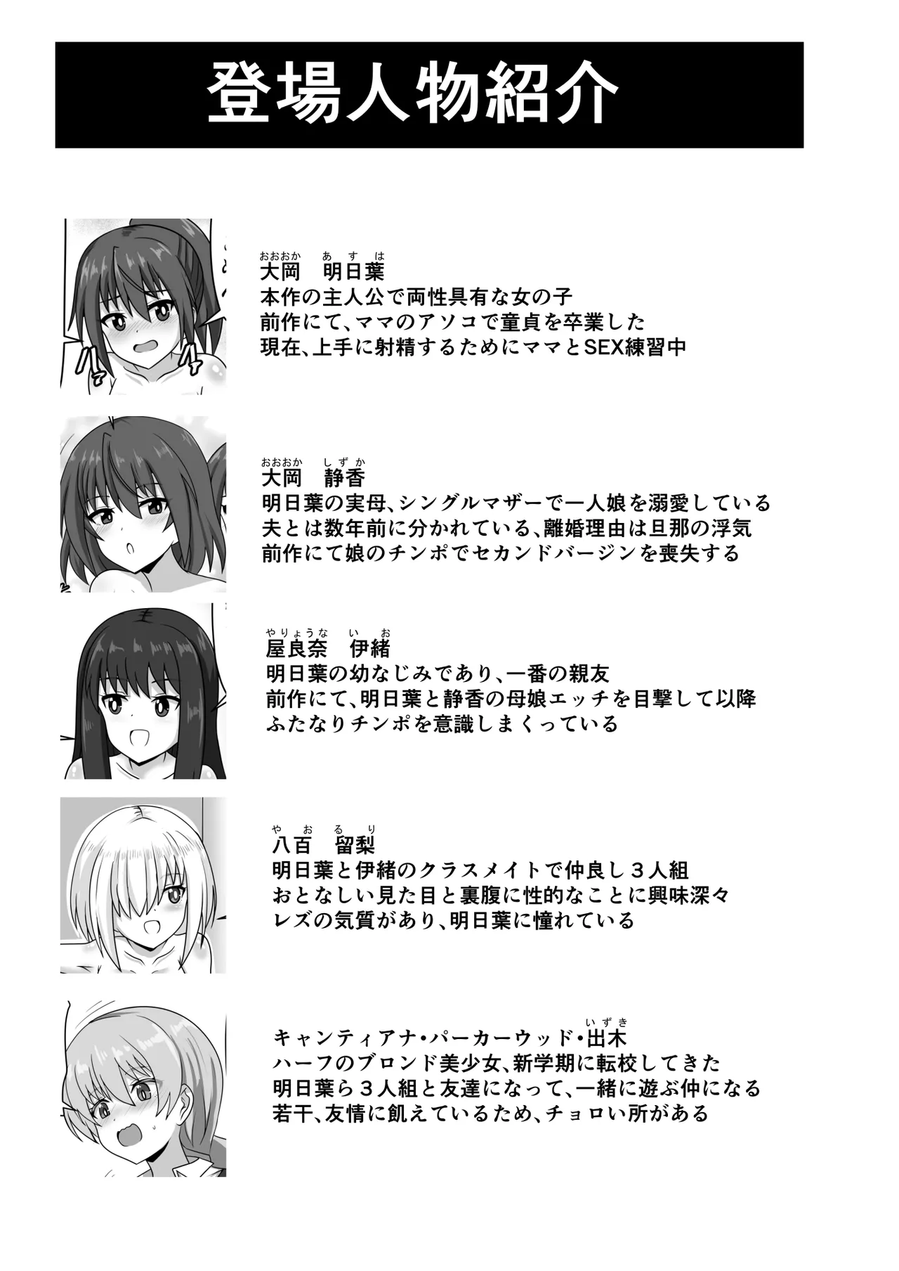 絶倫ふたなりちゃんは友達で性欲を解消する Page.2