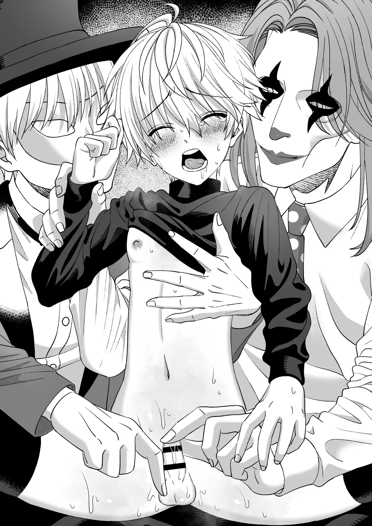 遊園地のマスコットにイタズラされて精通前だけど潮は吹いちゃう男の子の話 Page.66