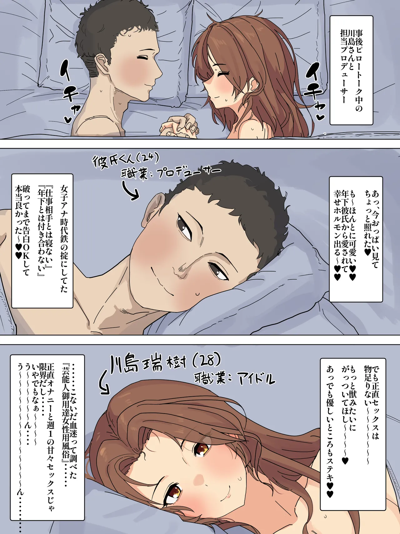 女性用風俗使っちゃう彼氏持ち川島さん Page.1
