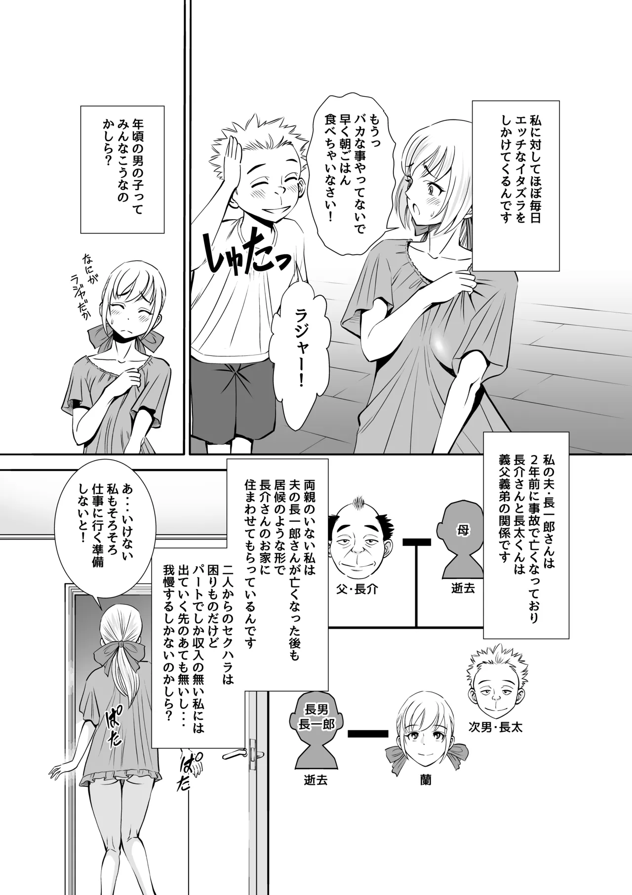 義父と義弟が私の身体を弄ぶので困っています。 Page.6
