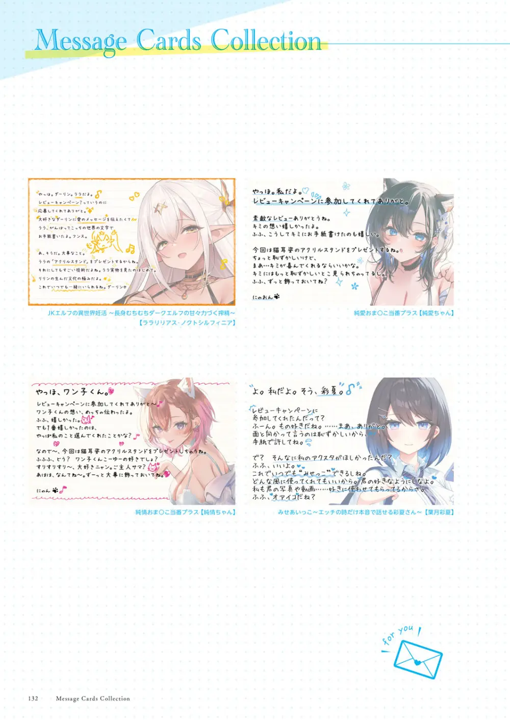 青春×フェティシズム 5th Anniversary Visual FanBook Page.133