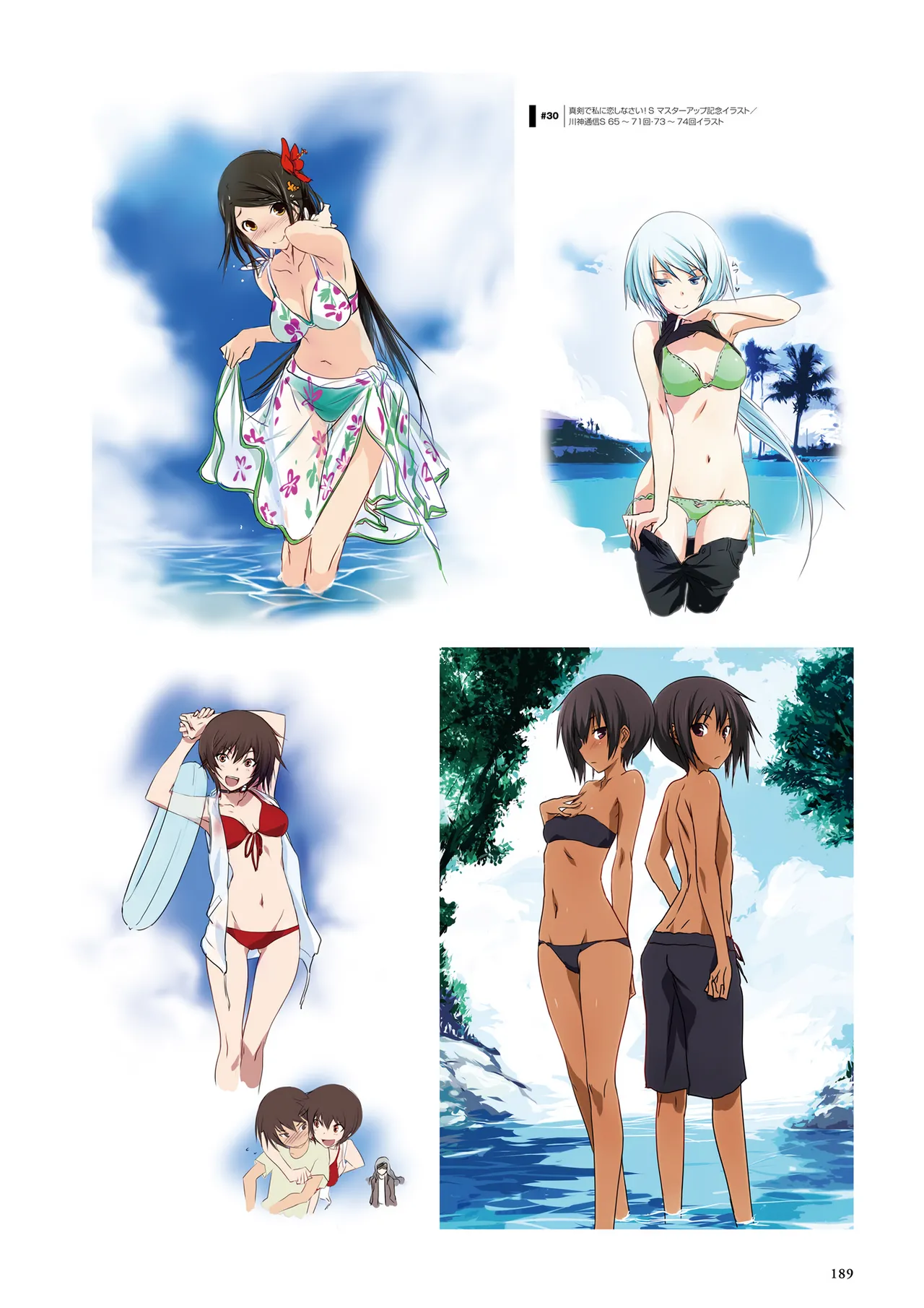 真剣で私に恋しなさい! S ビジュアルファンブック Page.191