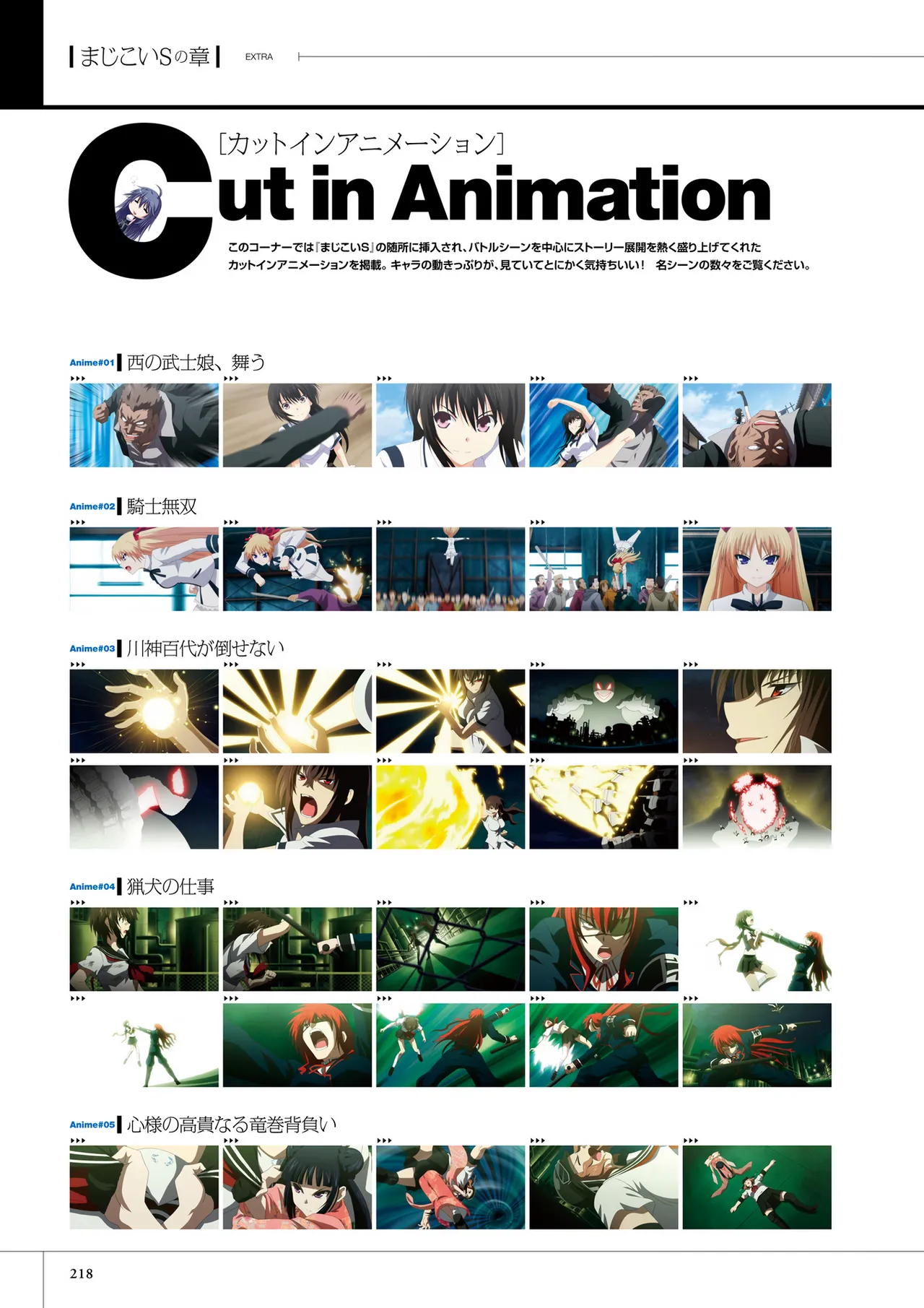 真剣で私に恋しなさい! S ビジュアルファンブック Page.220