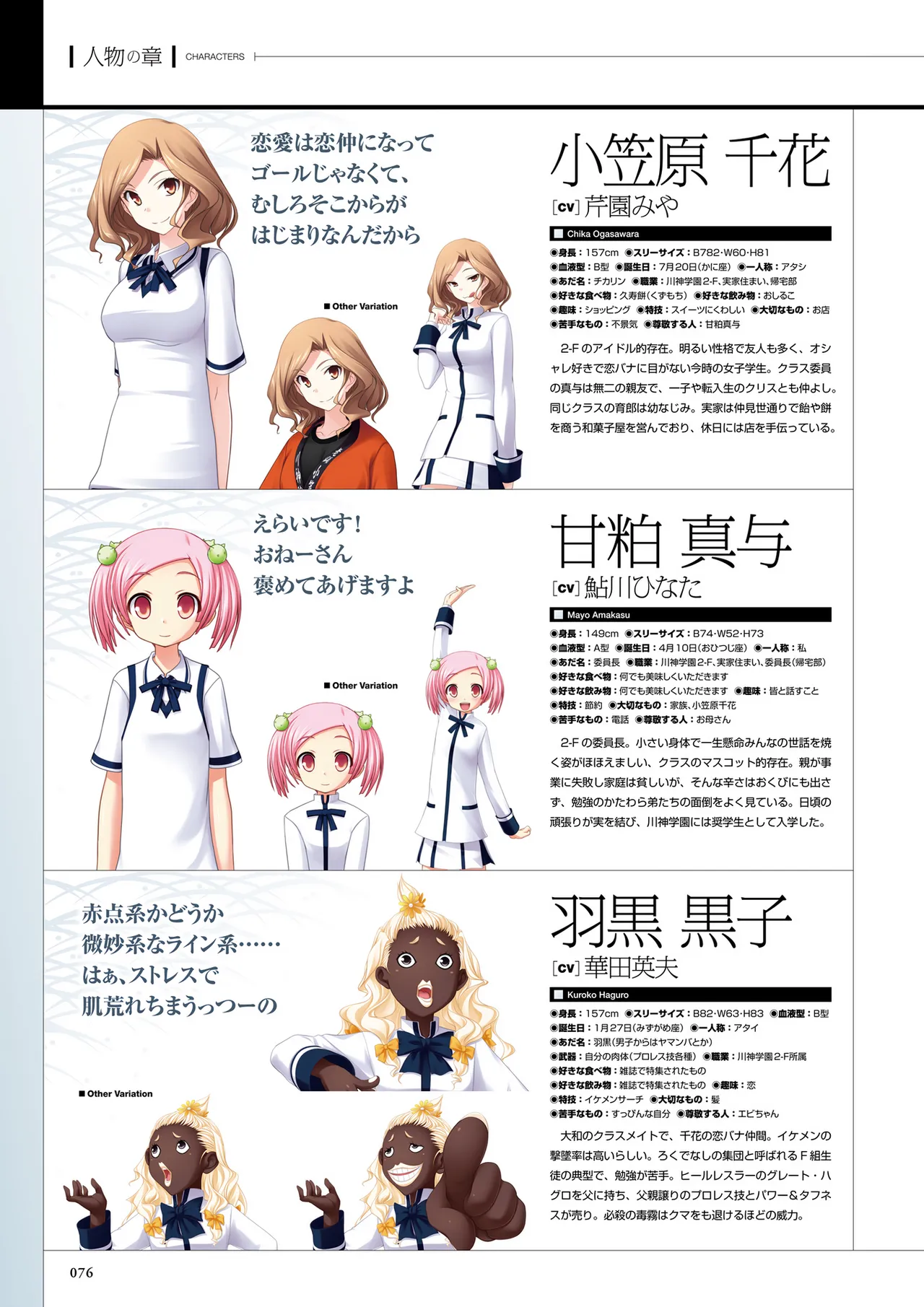 真剣で私に恋しなさい! S ビジュアルファンブック Page.78