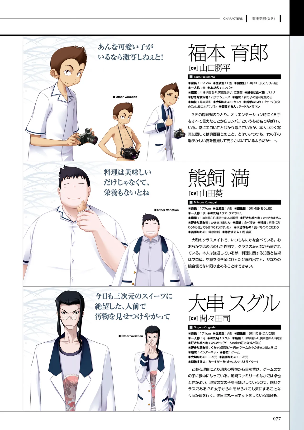 真剣で私に恋しなさい! S ビジュアルファンブック Page.79